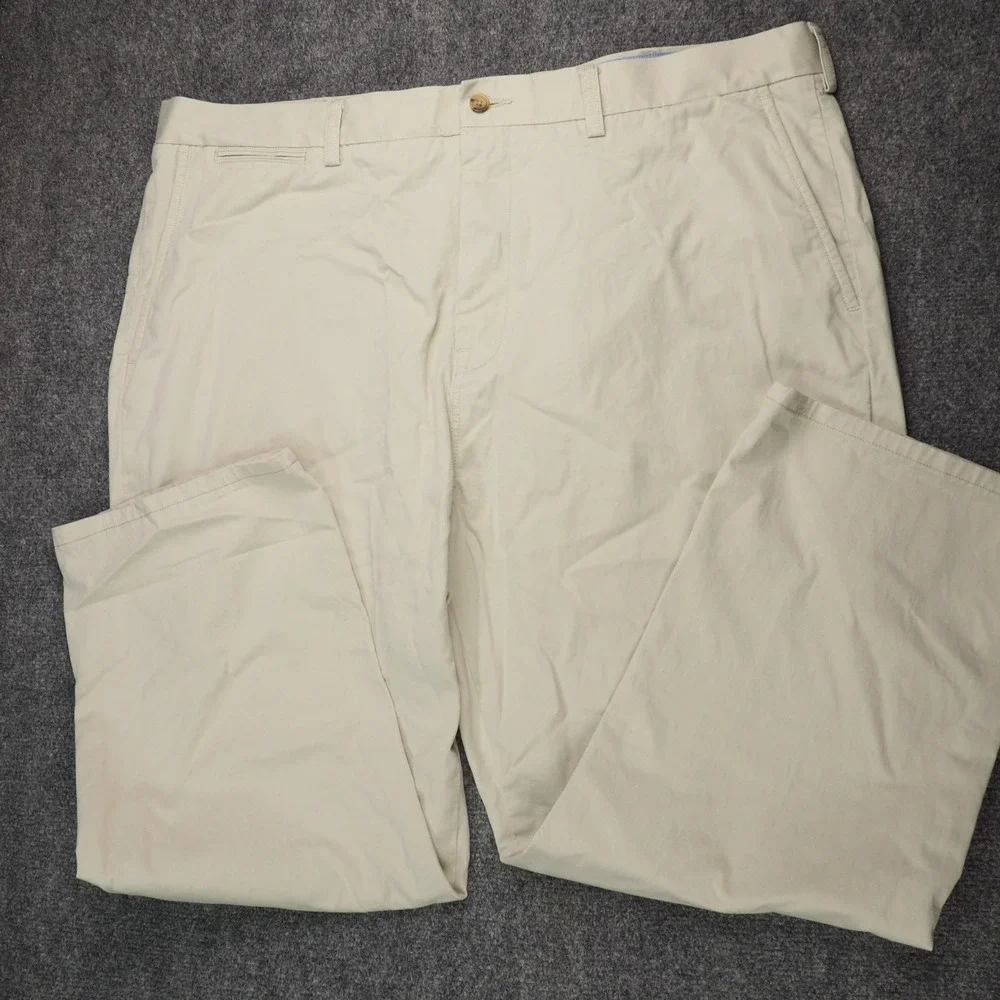 Polo Ralph Lauren Chino Pants Mens 40x32 Stretch Classic Fit Beige Solid Preppy